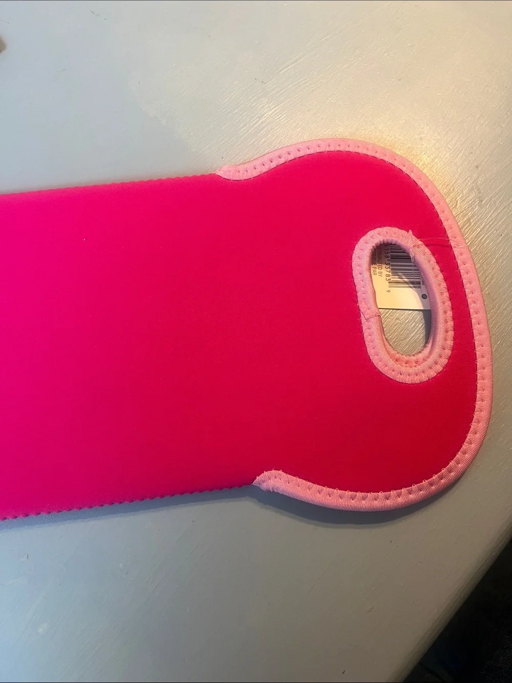 NWT! Pickleball Inspired Neoprene Bottle Tote - Hot Pink 